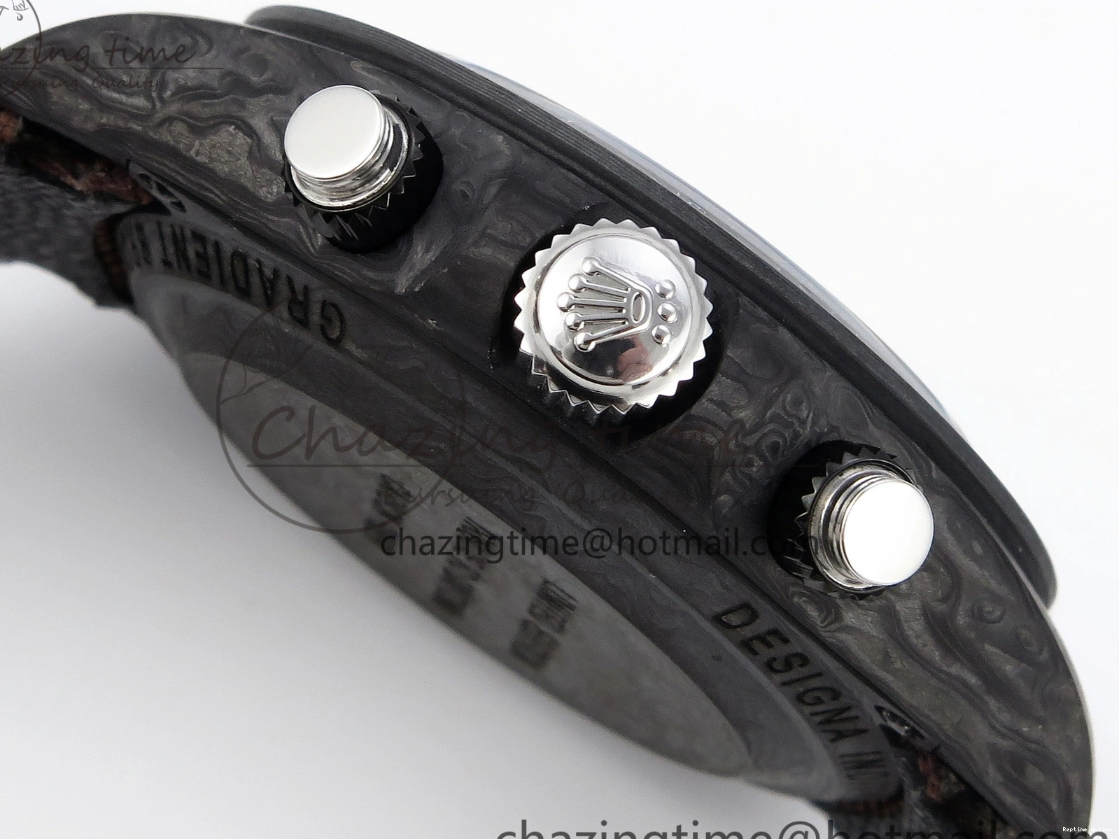 0122 Daytona DIW Carbon SS Case and Bezel DIWF Edition Brown Dial on Brown Nylon Strap A Comfortable 1888